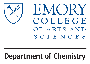 Emory University, Emory College of Arts and Sciences, Department of Chemistry Logo